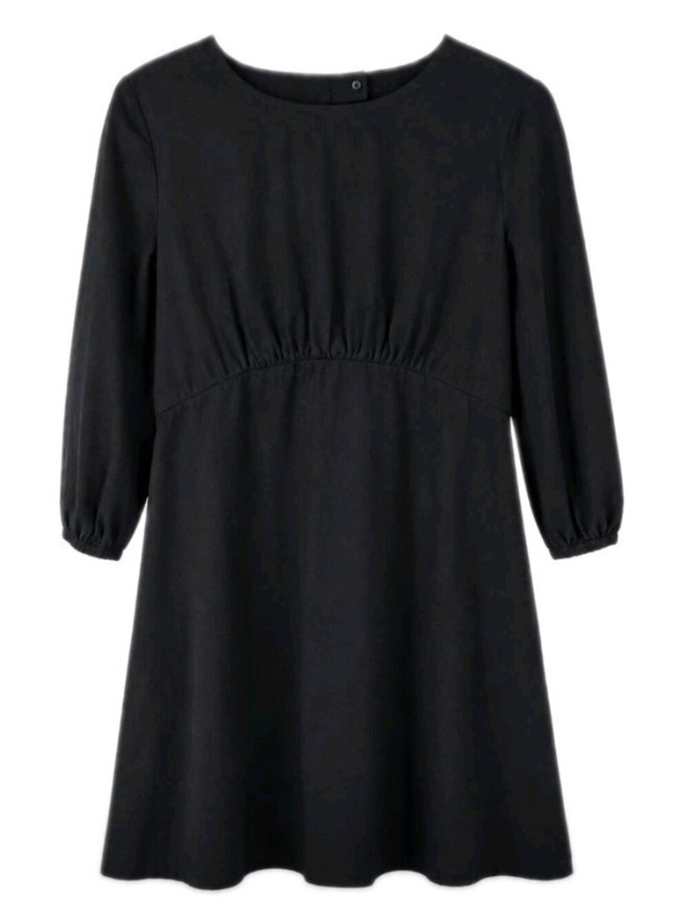 New Banana Republic Lisa 100% Linen Open Back Mini Dress